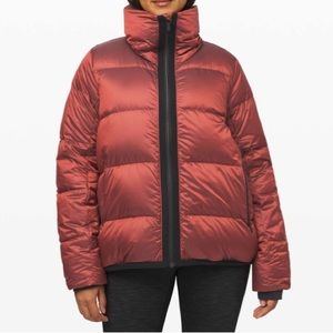 Lululemon Cloudscape Jacket in sunset orange